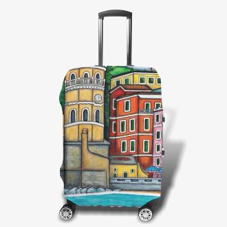 Vernazza's Color-printed Suitcase Protection Cover, Dust Cover, Anti-wear, Easy To Travel